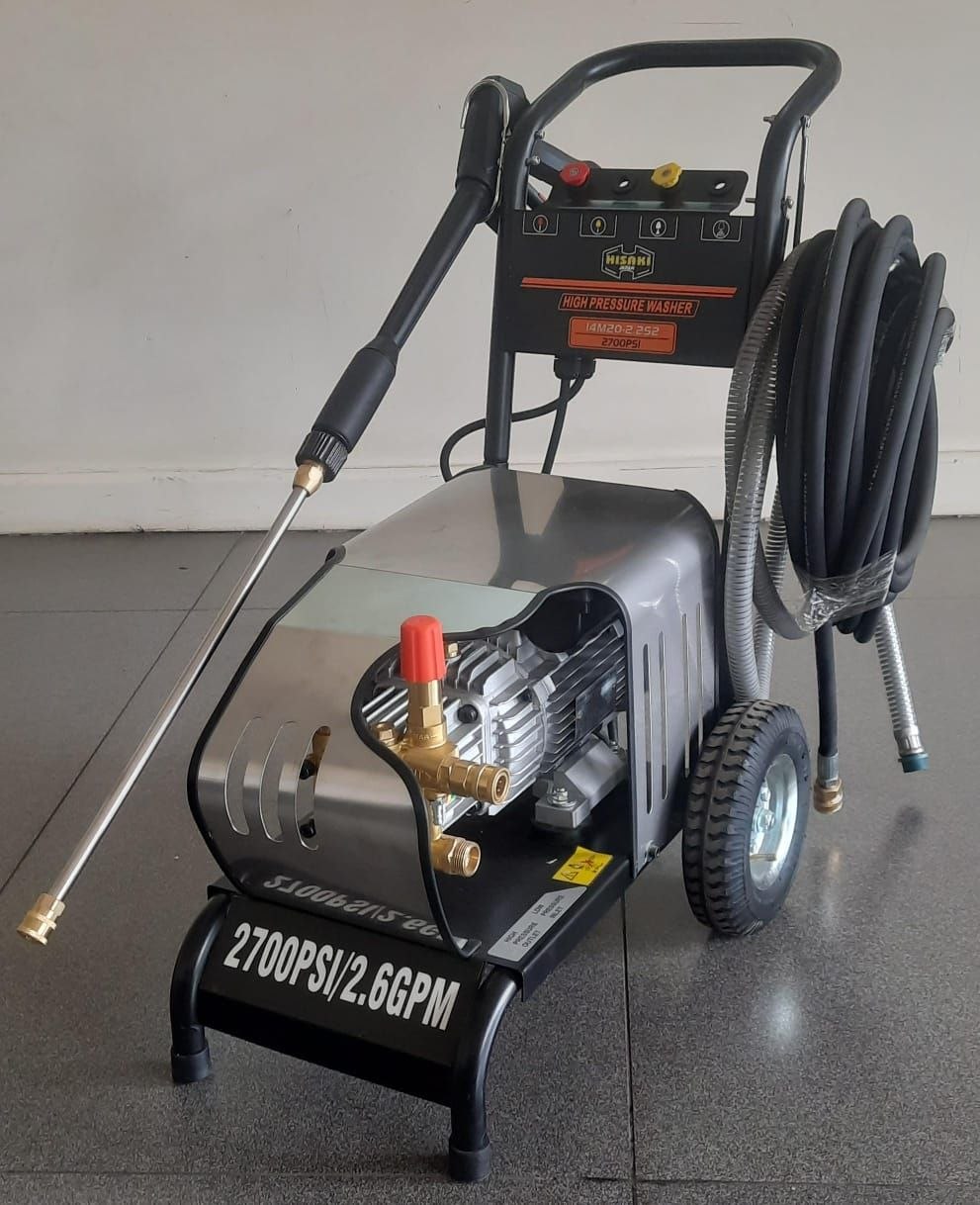 028222cf-9ead-454a-9665-14b0f6a54823 Hisaki Japan Electric pressure Washer 2700psi 3hp Motor - Image 1