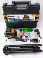 Kzubr KLL-G16-ZJ 4D 16-line 360° green laser level kit