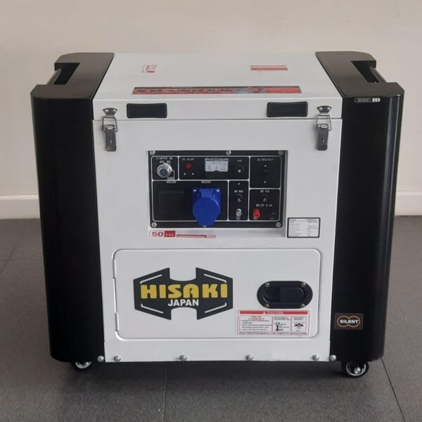 Hisaki Japan DIESEL Generator Closed type 10kva WITH ATS Single Phase