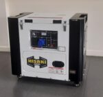 Hisaki Japan DIESEL Generator Closed Type Rated Output 8.75kva With ATS Single Phase