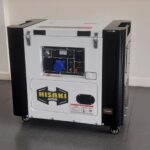 Hisaki Japan DIESEL Generator Closed Type Rated Output 8.75kva With ATS Single Phase