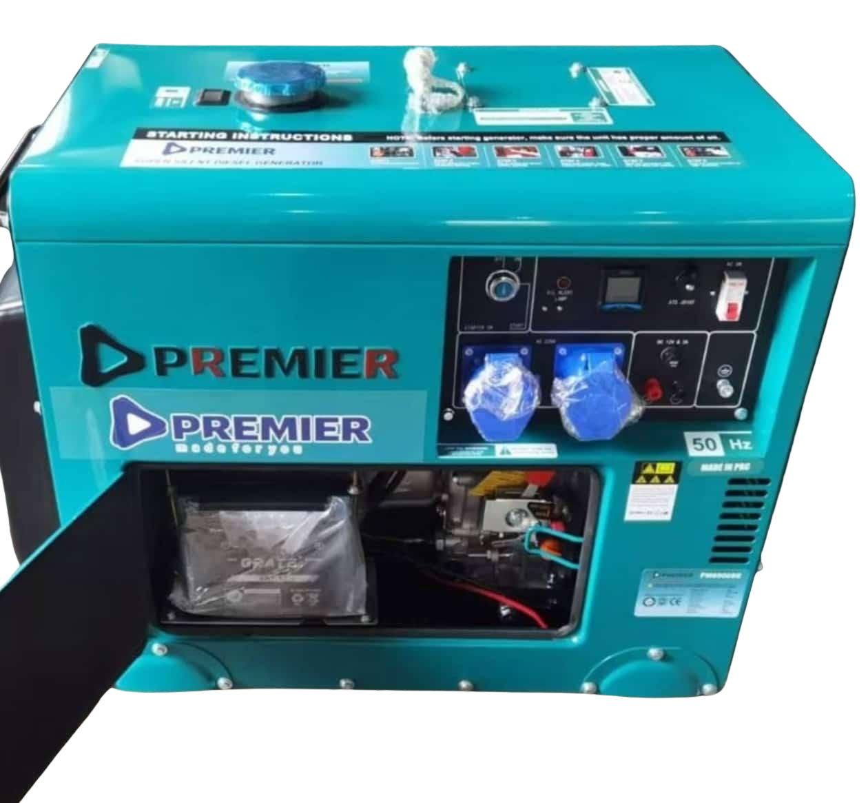 WhatsApp Image 2026-08-26 at 16.26.55 (1) Premier PM6500SE 6.6kVA Super Silent Diesel Generator – Electric Start, 50Hz - Image 3