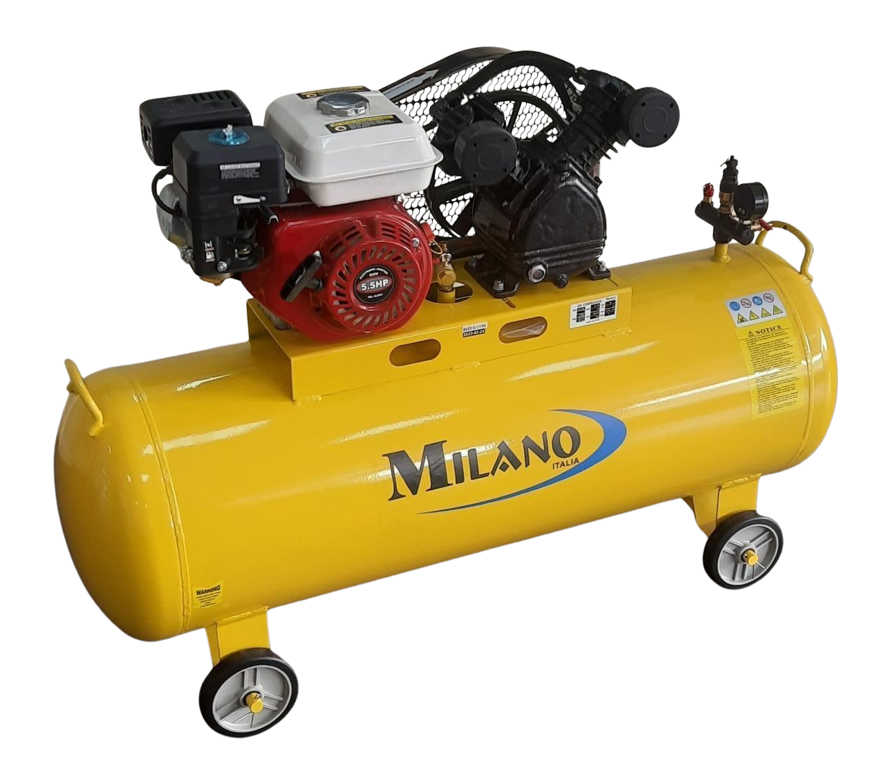 WhatsApp Image 2026-08-26 at 16.27.06 (3) Milano Italia 200L Petrol Air Compressor – 5.5HP, Double Piston - Image 1