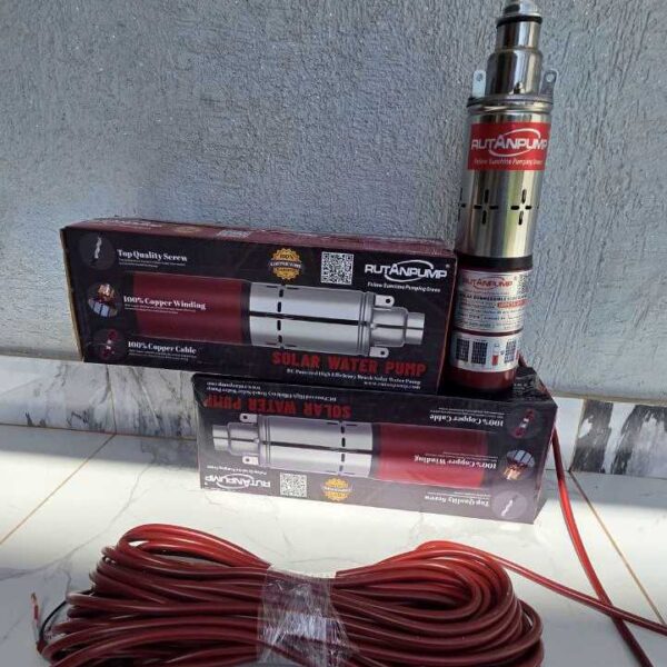 Rutan 250W 50-Meter Solar Submersible Pump