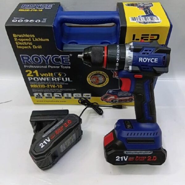 Royce 21V Brushless Cordless Impact Drill